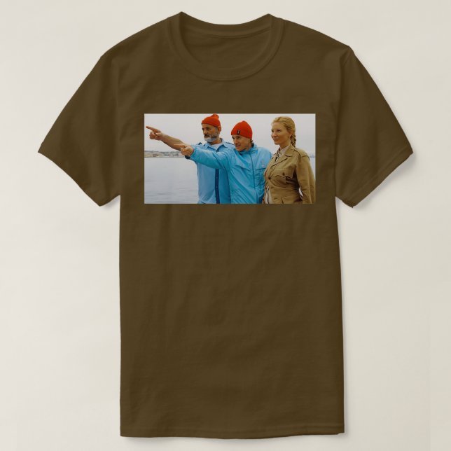 Camiseta Vida acuática (Diseño del anverso)