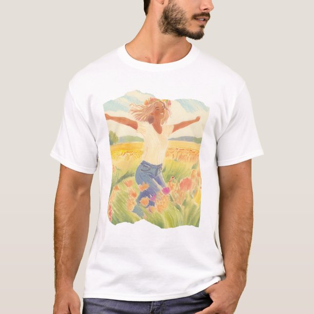 Camiseta Vida al máximo: (Anverso)
