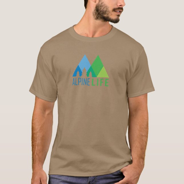 Camiseta Vida alpina (Anverso)