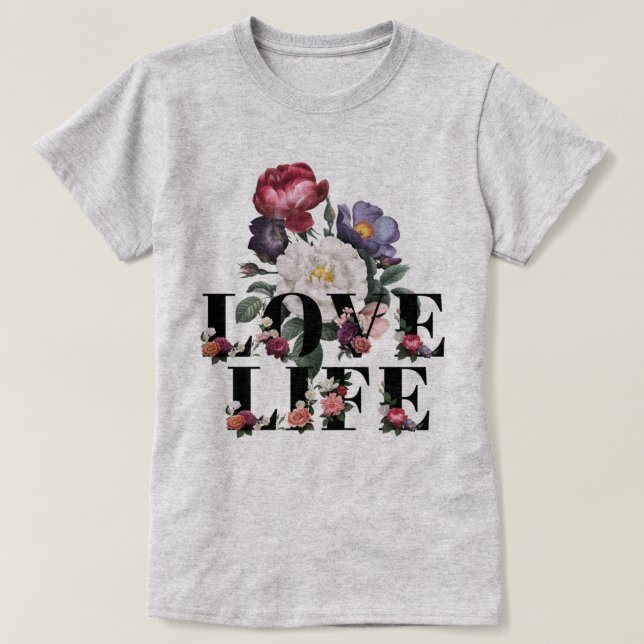Camiseta Vida amorosa (Diseño del anverso)