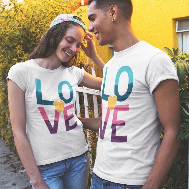 Camiseta Vida amorosa (Couples being happy together)