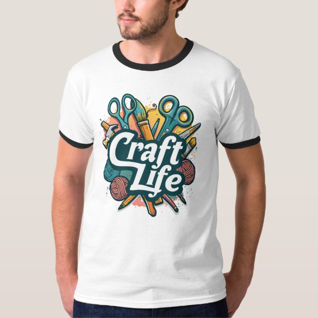 Camiseta vida artesanal (Anverso)