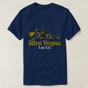 CAMISETA VIDA BAJA DE VIRGINIA OCCIDENTAL