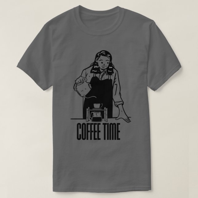 Camiseta Vida barista 2 (Diseño del anverso)