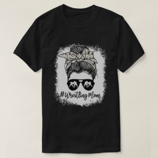 Camiseta Vida blanqueada Luchando a la Madre Gafas De Bun M
