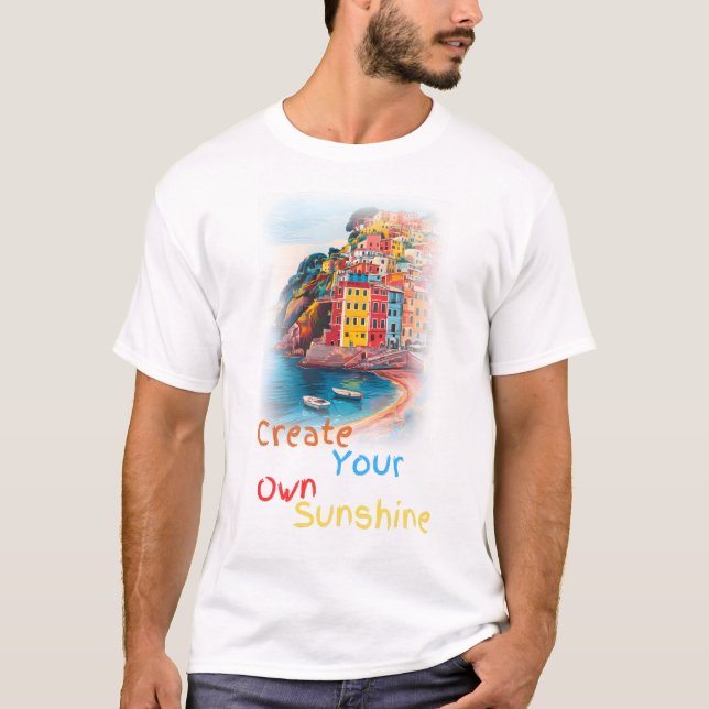 Camiseta Vida colorida (Anverso)