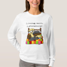 Vida con el dibujo animado de Labradors