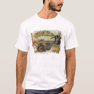 Camiseta Vida con una fan, c.1889 de Paul Gauguin el   aún