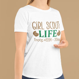Camiseta Vida conmemorativa de Girl Scout