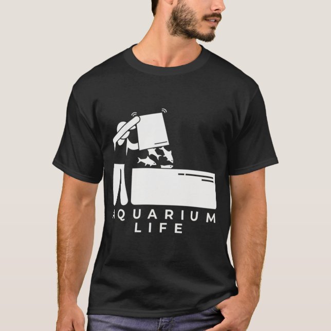 Camiseta Vida de acuario (Anverso)