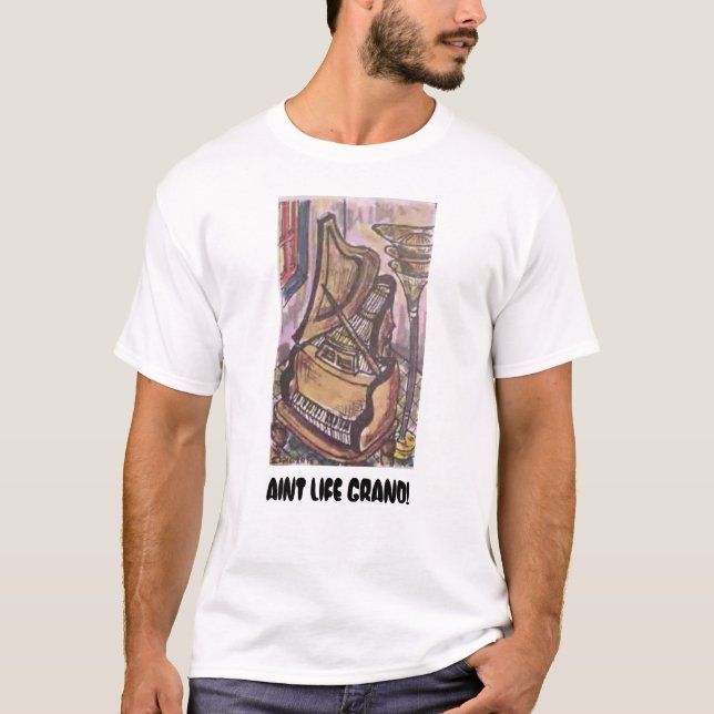 CAMISETA ¡VIDA DE AINT MAGNÍFICA! (Anverso)
