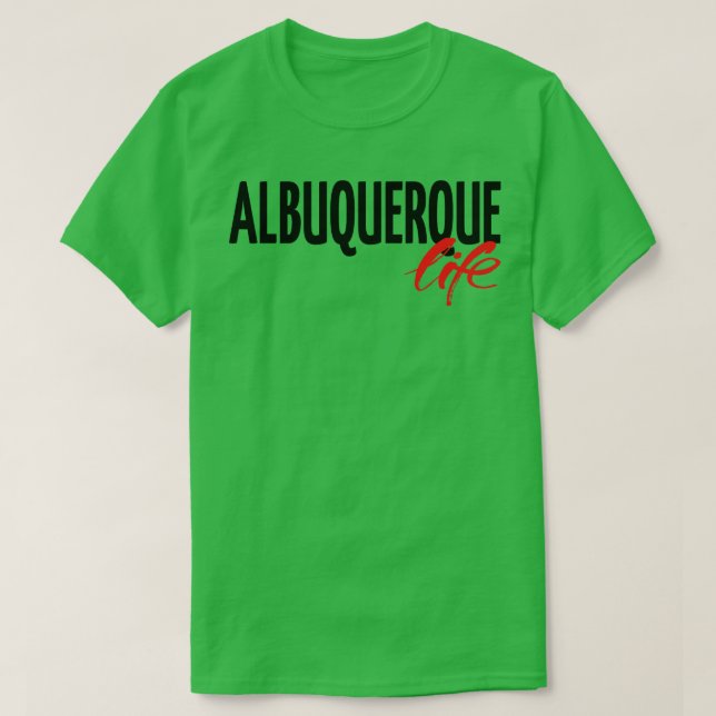 Camiseta Vida de Albuquerque (Diseño del anverso)