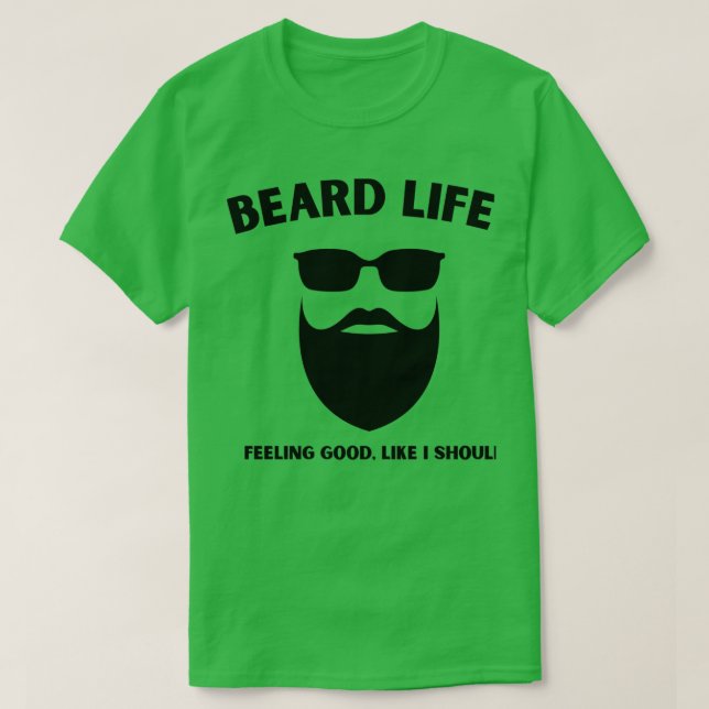 Camiseta Vida de barba 27 (Diseño del anverso)