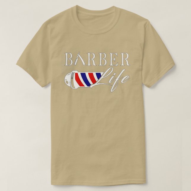 Camiseta Vida de Barber 6 (Diseño del anverso)