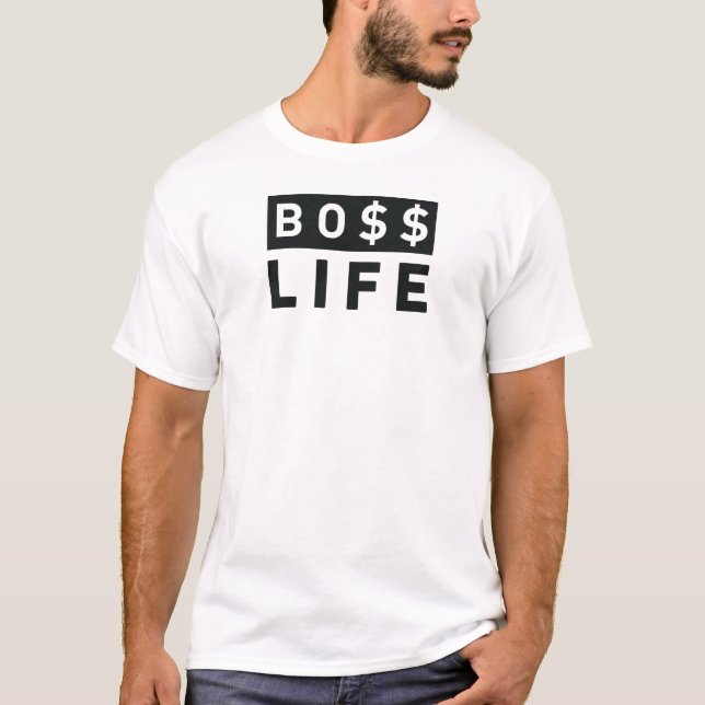 Camiseta Vida de Boss (Anverso)