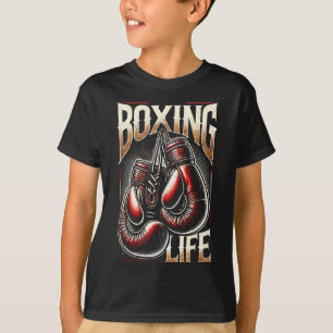 Camiseta Vida De Boxeo Para Boxeadores Profesionales Amateu