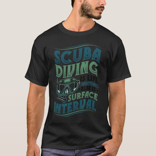 Camiseta Vida de buceo Buceo Buceador 2 (Anverso)
