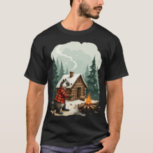 Camiseta Vida de cabaña de tejón