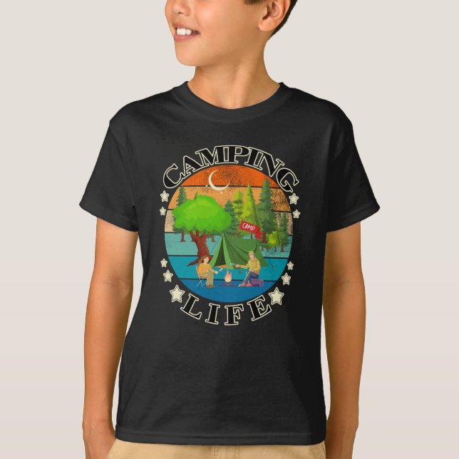 Camiseta Vida de campamento (Anverso)