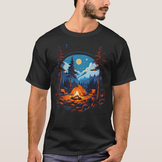 Camiseta Vida de campamento (Anverso)