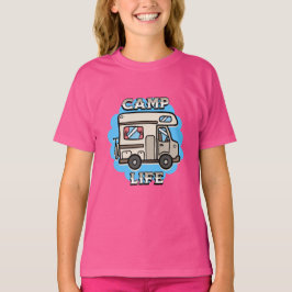 Camiseta Vida de Campamento | Camper Retro