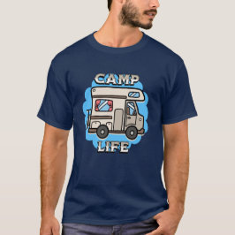 Camiseta Vida de Campamento | Camper Retro