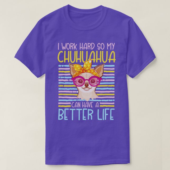 Camiseta vida de chuahuahua (Diseño del anverso)