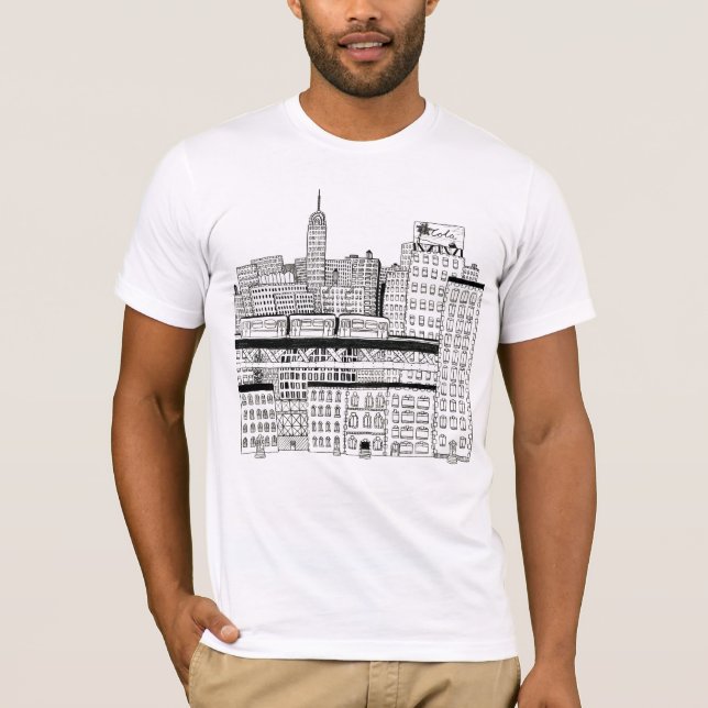 Camiseta Vida de ciudad (Anverso)