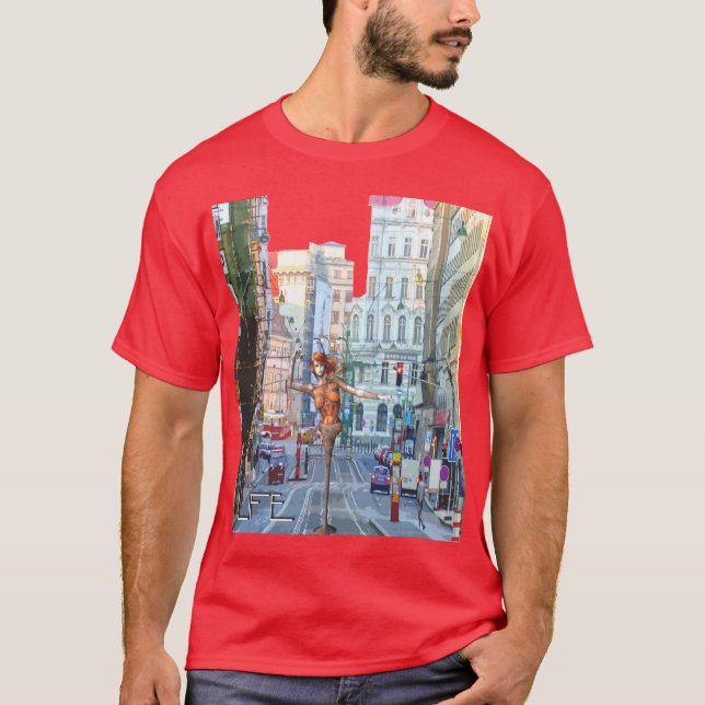Camiseta Vida de ciudad (Anverso)
