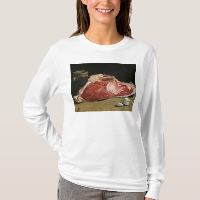 Camiseta Vida de Claude Monet el | aún, la junta de la (Anverso)