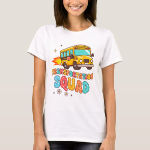 Camiseta Vida de conductor de autobús escolar Autobús amari