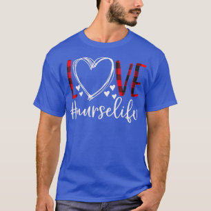 Camiseta Vida de enfermera de amor