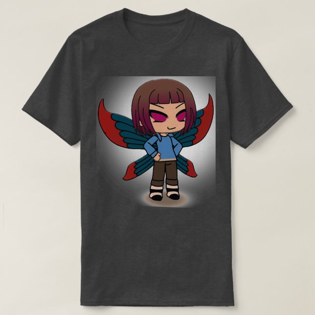 Camiseta Vida de gacha cuta 2 (Diseño del anverso)