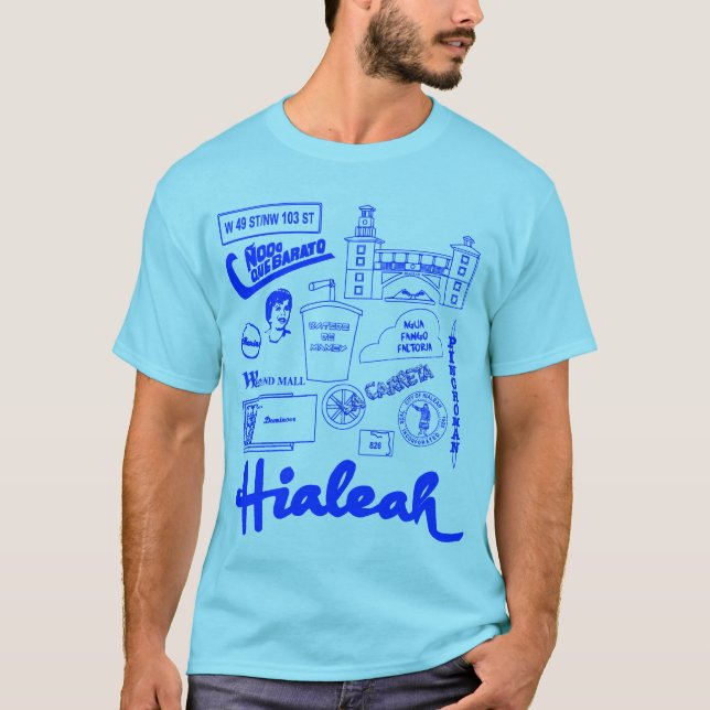 Camiseta Vida de Hialeah (Anverso)