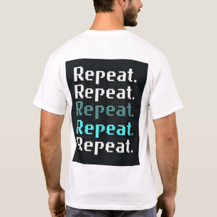 Camiseta Vida de Jugador – Come. Duerme. Juega. Re