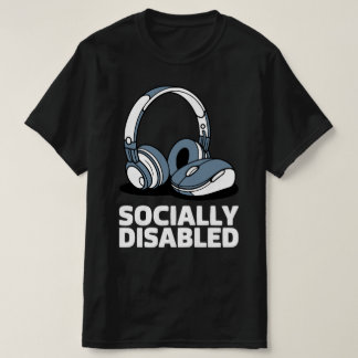 Camiseta Vida de jugador con discapacidad social