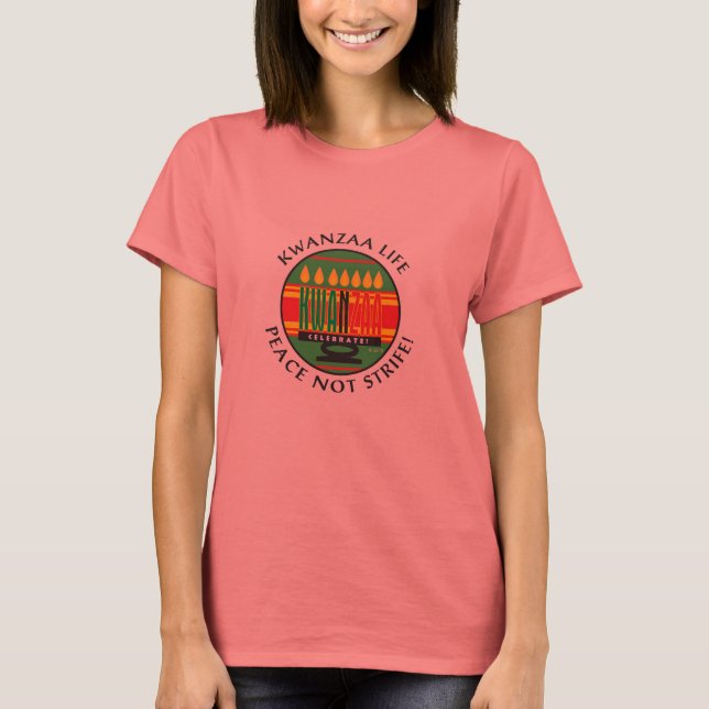 Camiseta Vida de Kwanzaa (Anverso)