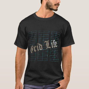 Camiseta Vida de la cuadrícula