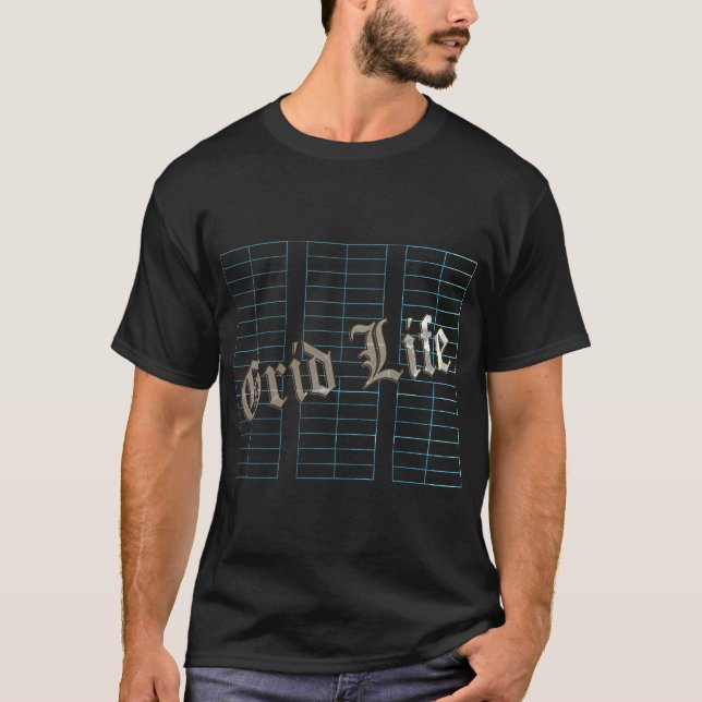 Camiseta Vida de la cuadrícula (Anverso)