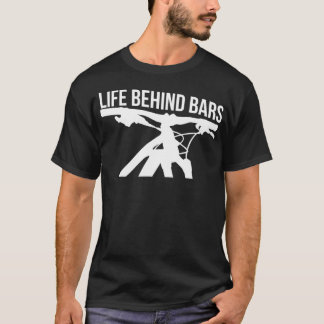 Camiseta VIDA DE LA MTB DE Montaña DETRÁS DE LOS BARES