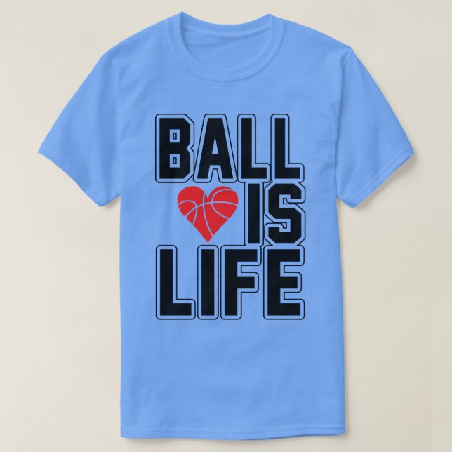Camiseta Vida de la pelota (Diseño del anverso)