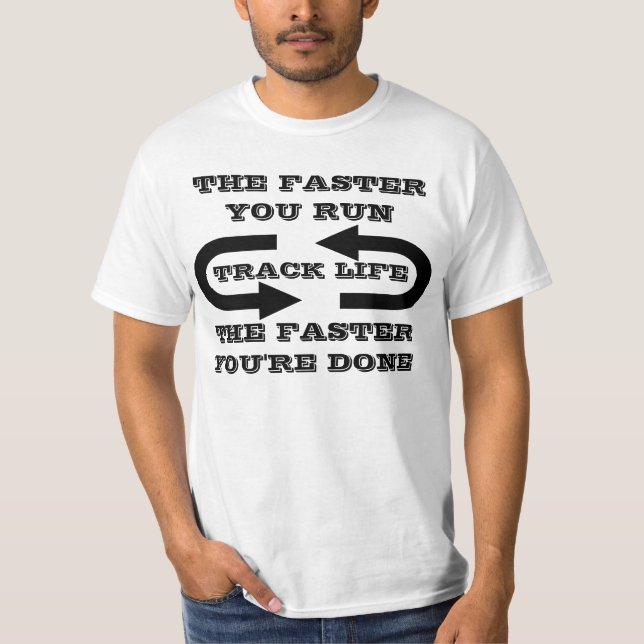 Camiseta Vida de la pista (Anverso)