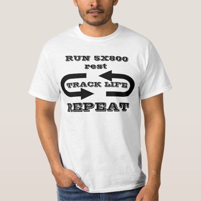 Camiseta Vida de la pista (Anverso)