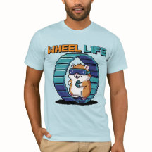 Vida de la rueda Píxel Art Hamster Gaming