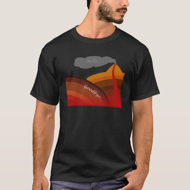 Camiseta Vida de la subducción (Anverso)