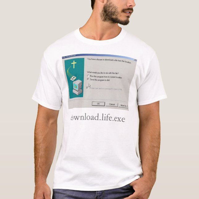 Camiseta Vida de la transferencia directa (Anverso)