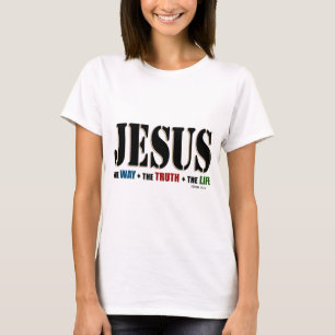 Camiseta Vida de la verdad de la manera de Jesús