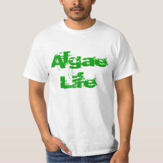 Camiseta Vida de las algas (blanco del valor)