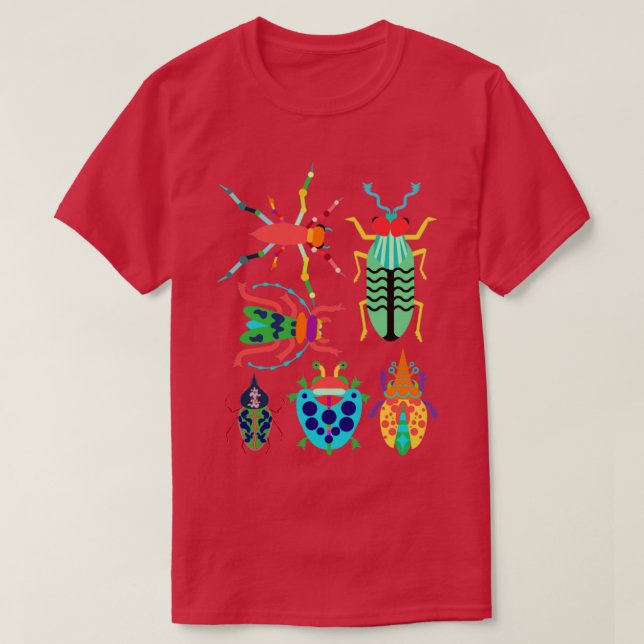 Camiseta Vida de los bugs (Diseño del anverso)