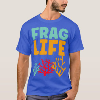 Camiseta Vida de los peces divertido acuario de arrecifes d